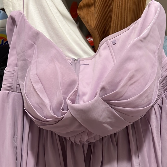 Lavender Grace Convertible Bridesmaid Dress Birdy Grey - Picture 3 of 13